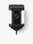 Ring Spotlight Cam Plus Plug-In Smart Security Camera with Built-in Wi-Fi & Siren Alarm, Black