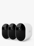 Arlo Pro 5 Wireless Smart Security System with Three 2K HDR Indoor or Outdoor Cameras