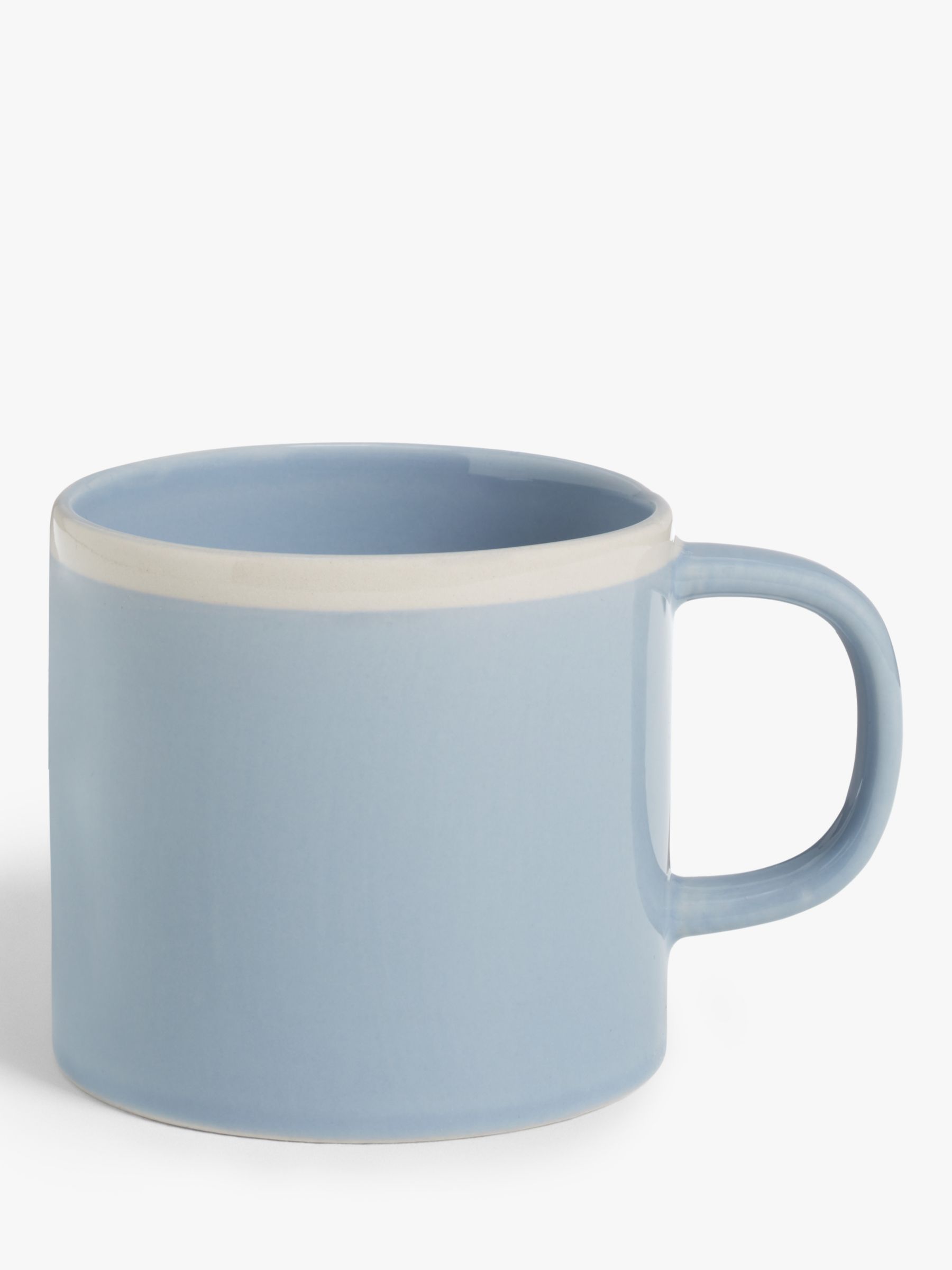 John Lewis Glass Coffee Mug, 280ml