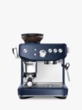 Sage the Barista Express™ Impress Coffee Machine, Damson Blue