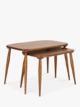 ercol for John Lewis Kensworth Nest of 2 Tables, Ash