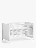 Little Acorns Traditional Sleigh Cotbed, Grey