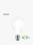 Philips Ultra Efficient 7.3W E27 LED Classic Bulb, Warm White
