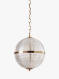 Pure White Lines Parisian Small Pendant Ceiling Light, Clear