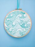 Oh Sew Bootiful Stormy Seas Embroidery Hoop Kit