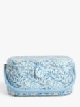 John Lewis William Morris Willow Bough Oval Sewing Basket, Blue