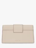 Strathberry Crescent Leather Shoulder Bag, Oat