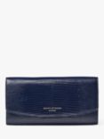 Aspinal of London Leather Madison Purse, Navy
