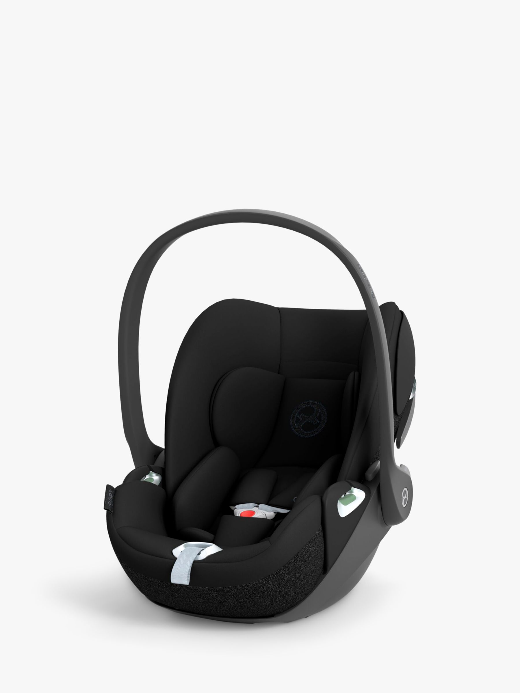 Uppababy Cruz V2 Pushchair with Cybex Cloud T Baby Car Seat and Base T Bundle, Noa/Deep Black