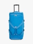 Kipling Teagan 77cm 2-Wheel Large Duffle Suitcase, Eager Blue