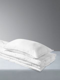 little home at John Lewis Soft Touch Washable Pillow & Duvet Set, 4.5 Tog, Single