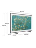 Samsung The Frame (2023) QLED Art Mode Smart TV with Slim Fit Wall Mount, 75 inch