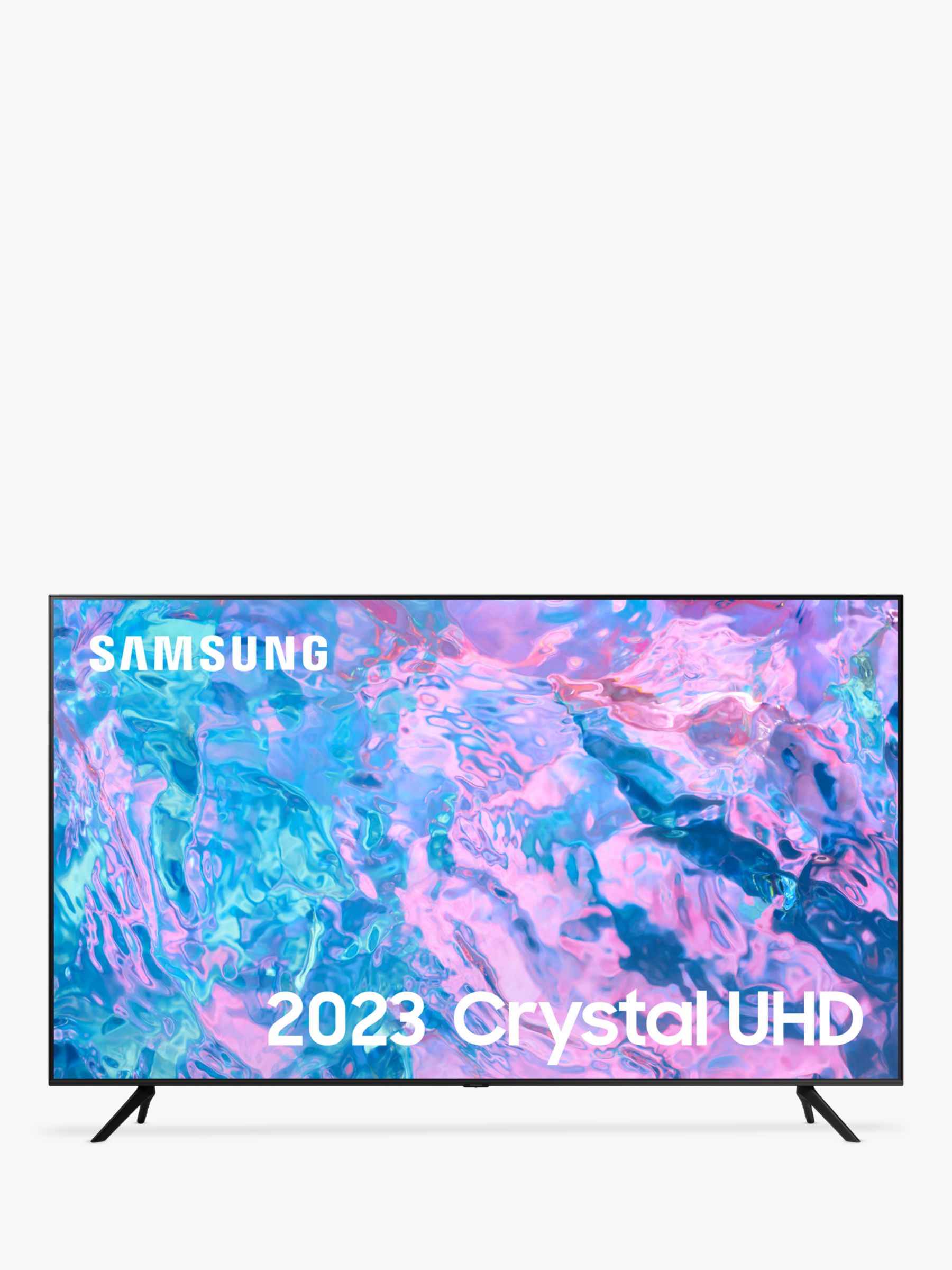 Samsung UE65CU7100 (2023) LED HDR Ultra HD Smart TV, 65 inch with TVPlus, Black