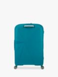 American Tourister Starvibe 77cm Expandable 4-Wheel Large Suitcase, Verdigris