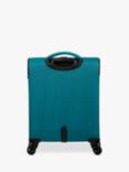 American Tourister Pulsonic 4-Wheel 55cm Expandable Cabin Case, Stone Teal