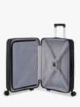 American Tourister Summer Hit 4-Wheel 66cm Medium Suitcase, Black