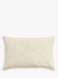 John Lewis Zebra Chervon Cushion, Natural