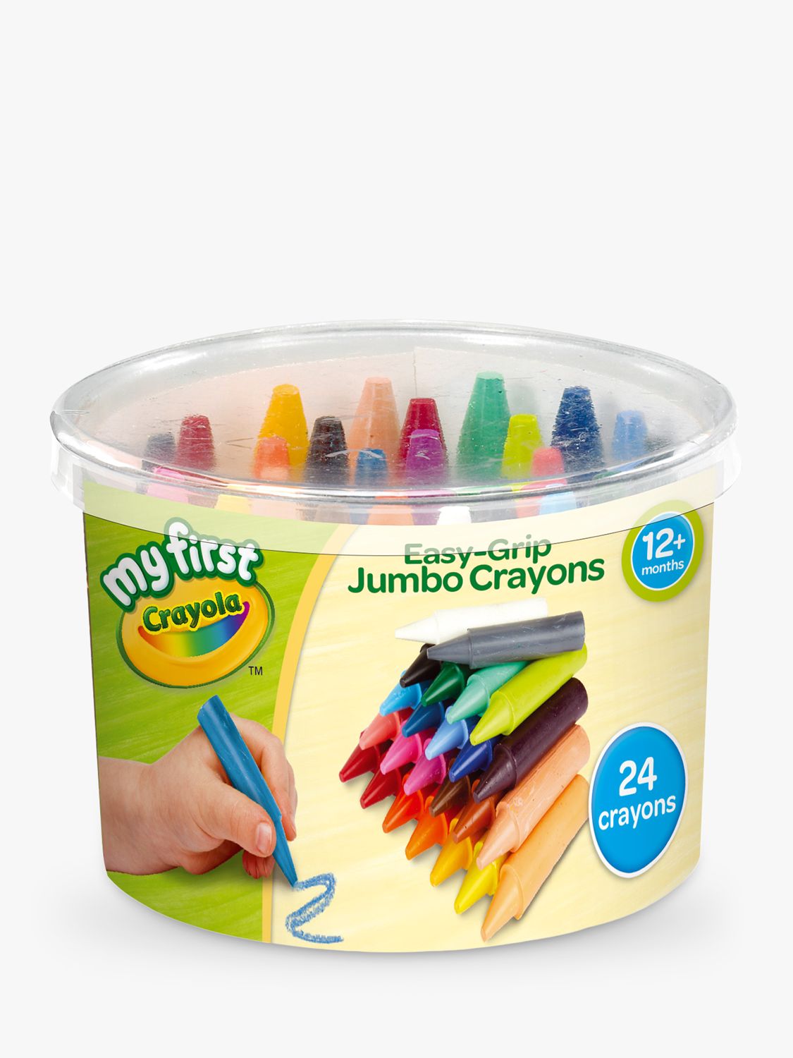 Easy Grip Jumbo Crayons - Art - Town Angels