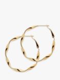 Melissa Odabash Twist Hoop Earrings, Gold