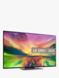 LG 55QNED816RE (2023) QNED HDR 4K Ultra HD Smart TV, 55 inch with Freeview Play/Freesat HD, Ashed Blue