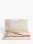 Morris & Co. Brer Rabbit Toddler Pure Cotton Duvet Cover and Pillowcase Set, Pink, Cotbed (120 x 140cm)