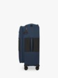 Samsonite Vaycay 4-Wheel 68cm Medium Expandable Recycled Suitcase, Navy Blue