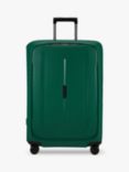 Samsonite Essens 4-Wheel 75cm Large Recycled Suitcase, Alpine Green