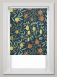 Morris & Co. Fruit Digital Print Made to Measure Blackout Roller Blind, Ink