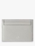 Mulberry Continental Small Classic Grain Leather Credit Card Slip, Pale Grey