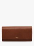 Mulberry Small Classic Grain Leather Continental Wallet, Oak