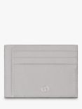 Mulberry Heavy Grain Leather Card Holder, Pale Grey