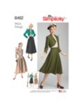 Simplicity Misses' Vintage Blouse, Skirt and Bolero Sewing Pattern, S8462