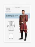 Simplicity Men's Tudor Costume Sewing Pattern, S9095