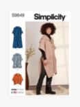 Simplicity Misses' Ponchos Sewing Pattern, S9649A