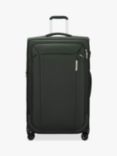 Samsonite Respark 4-Wheel 79cm Expandable Large Suitcase, Forest Green
