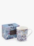 Sara Miller India Crane Garden Mug, 344ml, Sky Blue