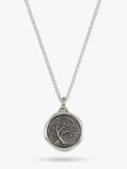 Dower & Hall Men's Tree of Life Talisman Pendant Necklace