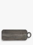 John Lewis Long Narrow Serving Board, 47cm, FSC-Certified (Mango Wood), Dark Grey