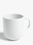 John Lewis ANYDAY Dine Porcelain Large Mug, 450ml, White