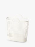 Like-it Biomass Recycled Ocean Plastic Basket, Large, White