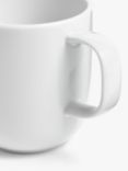 John Lewis ANYDAY Dine Porcelain Mug, 320ml, White