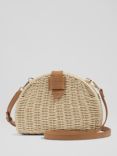 L.K.Bennett Lorena Wicker Shoulder Bag