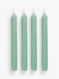 John Lewis Sentiments Energy Unscented Dinner Candles, Pack of 4