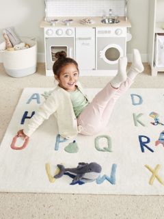 Great Little Trading Co Alphabet Rug, Large
