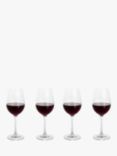 Dartington Crystal Entertain Red Wine Glass, Set of 4, 350ml, Clear