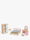 John Lewis Odney Wooden Doll's House Bedroom Furniture Set