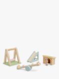John Lewis Odney Wooden Doll's House Garden Furniture Set