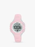 Lorus Kids' Digital Plastic Strap Watch, Light Pink