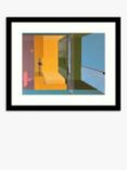 Michelle Barratt - 'Unité Colour 01.02.' Framed Print, H43.5 x W63.5cm, Blue/Yellow