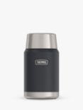 Thermos Icon Series Insulated Stainless Steel Food Flask, 710ml, Black